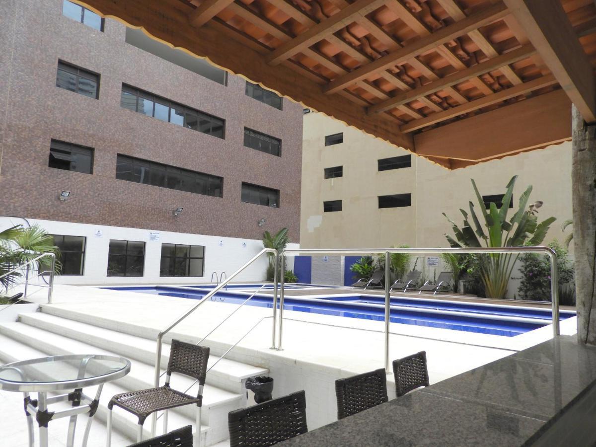 64 Flat Pitangueiras 1 quadra praia com Wifi Guarujá Exterior foto