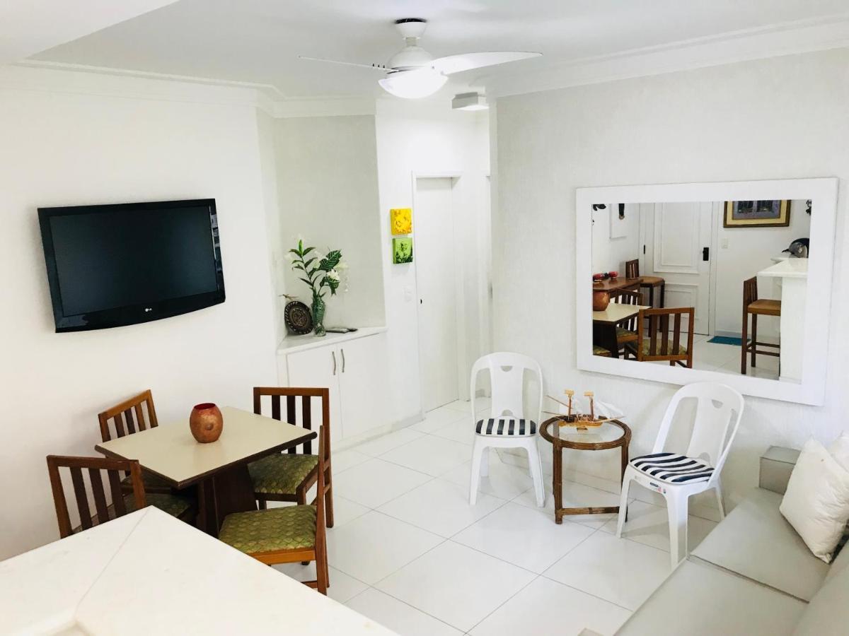 64 Flat Pitangueiras 1 quadra praia com Wifi Guarujá Exterior foto
