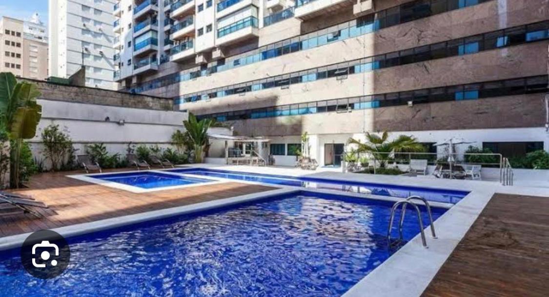 64 Flat Pitangueiras 1 quadra praia com Wifi Guarujá Exterior foto