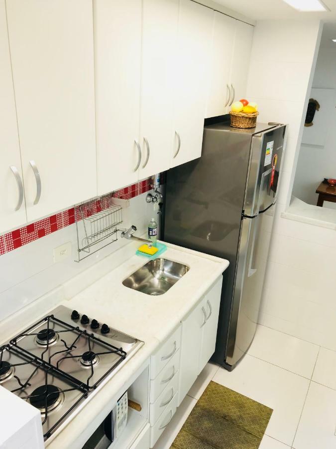 64 Flat Pitangueiras 1 quadra praia com Wifi Guarujá Exterior foto